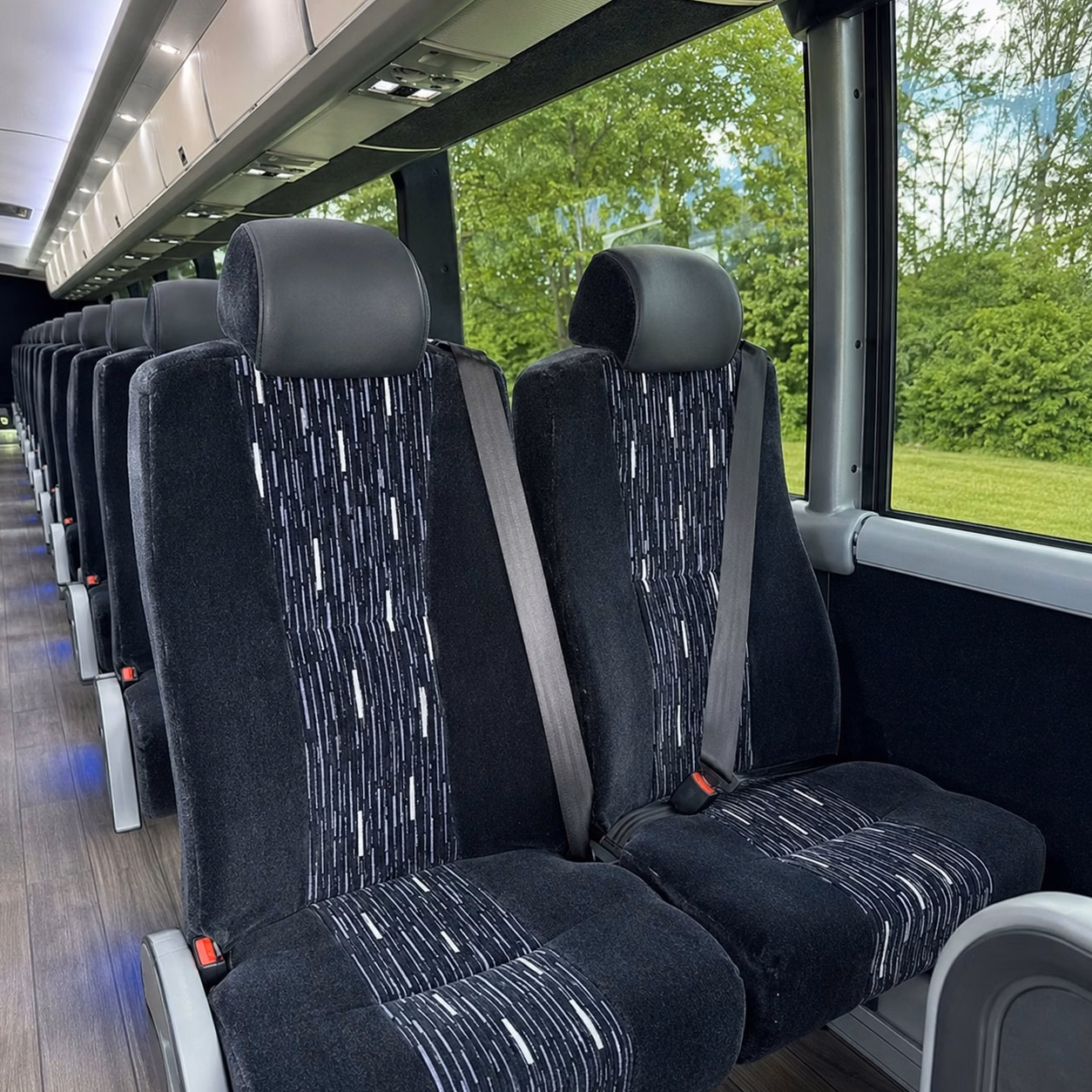 how bus type changes charter bus prices in greensboro north carolina