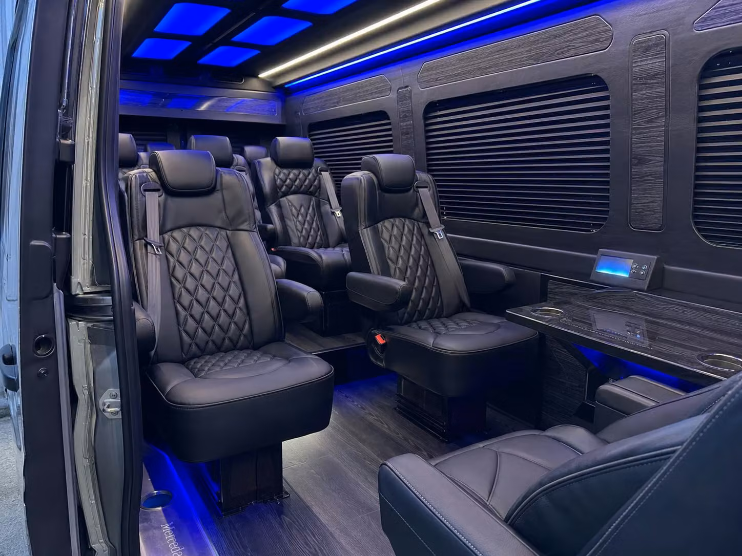 sprinter van transportation for groups and events across greensboro